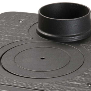 La Nordica Gemma Elegance stufa a legna da incasso 6 kW ghisa smaltata bordeaux 4 2 140