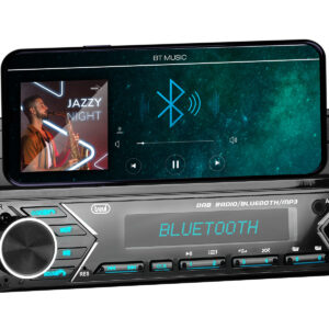 Trevi SCD 5753 DAB Autoradio 1 DIN 160W DAB+ Bluetooth USB MicroSD Supporto Smartphone 3 2 409