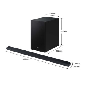 Samsung HW-S700D/ZF Soundbar 3.1 Canali Dolby Atmos Wireless 7 Altoparlanti Nero 2024 4 2 70