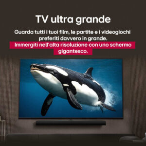 LG 50UA75006LA Smart TV 50" 4K Ultra HD HDR10 WebOS Serie UA75 Processore α7 Gen8 5 3