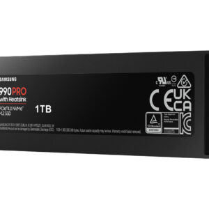 Samsung 990 PRO NVMe 1TB con Dissipatore di Calore SSD Interno 4 3 301