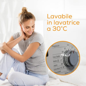 Beurer TS15 Coprimaterasso Termico 150x80cm 3 Livelli Temperatura Letto Singolo 5 4 198