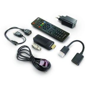 Decoder DVB-T2 Metronic 441646 Digitale Terrestre Compatto HEVC HDMI USB 2.0 1080i 7 5 291