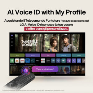 LG 50UA75006LA Smart TV 50" 4K Ultra HD HDR10 WebOS Serie UA75 Processore α7 Gen8 7 5