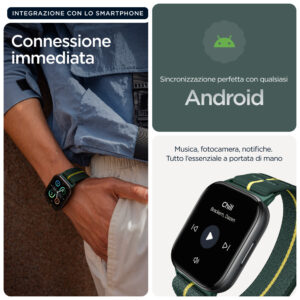 Motorola Moto Watch Fit Smartwatch Verde 1.9 Pollici OLED 10 8 134