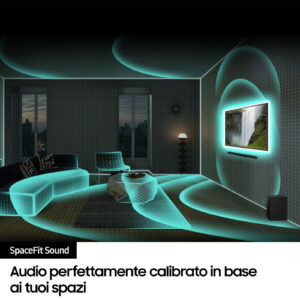 Samsung HW-S700D/ZF Soundbar 3.1 Canali Dolby Atmos Wireless 7 Altoparlanti Nero 2024 11 9 30