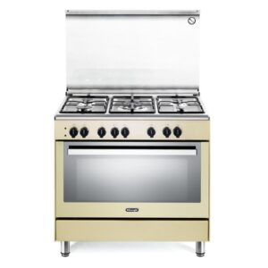 De'longhi PEMC 96 ED Cucina 90 cm Gas ed Elettrica Crema Forno Multifunzione 87L