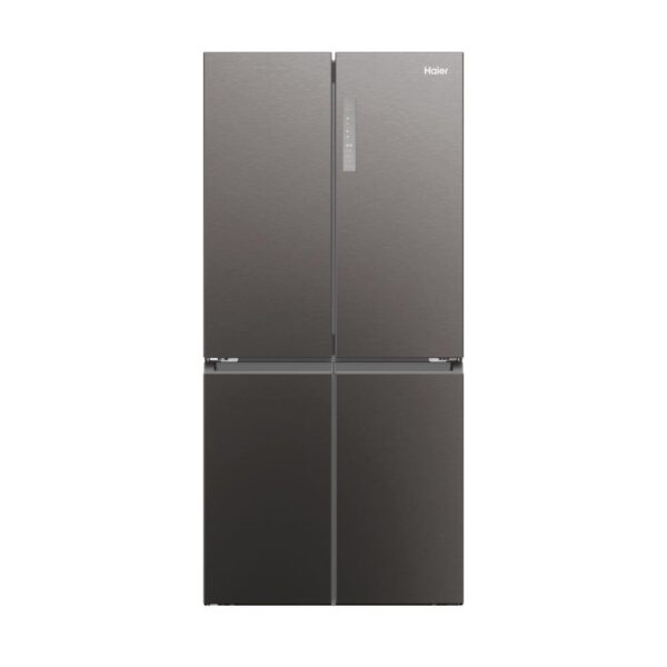 Haier HCR3818ENMD Frigorifero Side by Side Multi Porta 467L Classe E Grigio