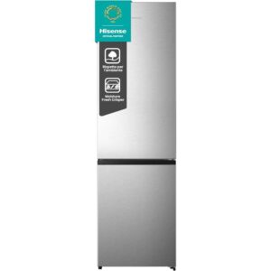 Hisense RB440N4ACA Frigorifero con Congelatore 336L Classe A No Frost Acciaio Inox