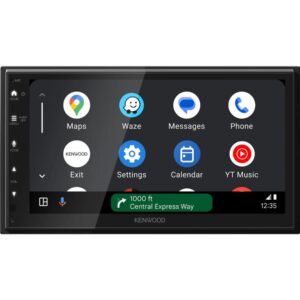 Kenwood DMX5023DABS Sistema Audiocar 2 DIN 6.8" Apple CarPlay Android Auto DAB+