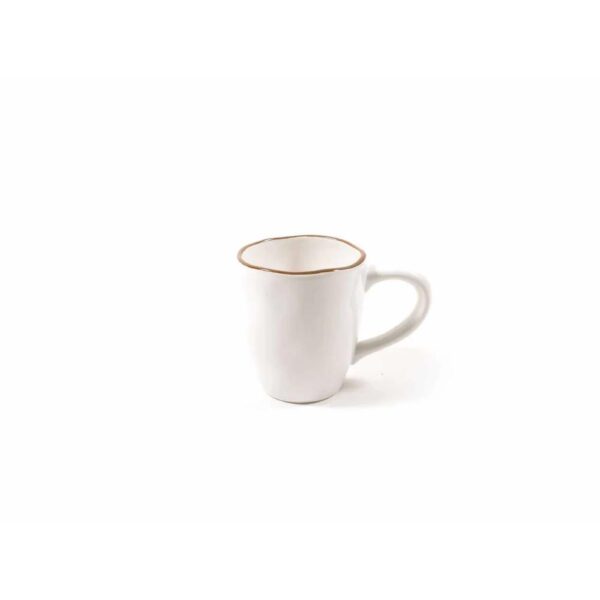 Mug in Ceramica Bianca H10 Cm Mercury 18932 1