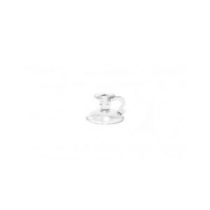 Portacandela in Cristallo Boheme Base 11Cm Mercury 36178