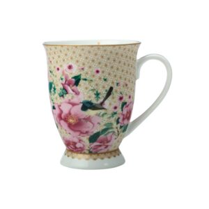 Set 2 Mug con Piede 300 ML Silk Road Bianco Gb Maxwell & Williams HV0214
