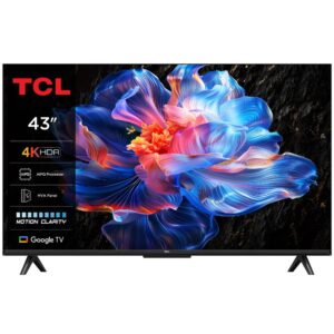 TCL 43P69K Smart TV 43" 4K Ultra HD LED Nero Google TV HDR10+