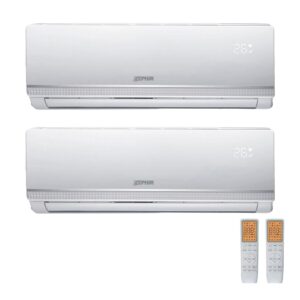 Zephir ZDUO9000+12000WiFi Condizionatore Dualsplit 9000 BTU + 12000BTU Classe A++/A+ Wi-Fi
