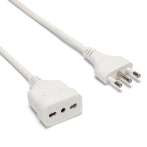 Nova Line Cavo Prolunga 3m, Spina 16A, Presa 10/16A