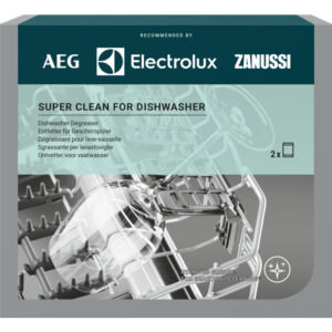 Disincrostante Lavastoviglie Electrolux M3DCP200 Multiuso Polvere Acciaio Inox 2 pz