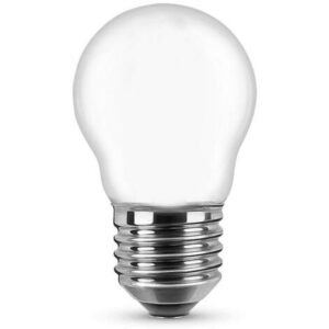 Lampadina LED Sfera Opale Filamento E27 4W Fredda Nova Line