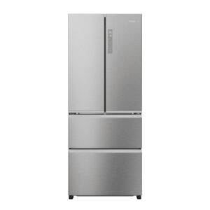 Haier HFR3718ENMM Frigorifero Side-by-Side Libera Installazione Acciaio Inox