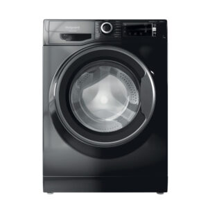 Hotpoint NBT 116 BLACK IT Lavatrice Libera Installazione 11kg 1400 Giri Nero A
