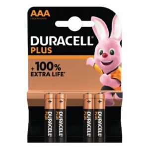 Duracell Plus Batteria Mini Stilo AAA Alcalina