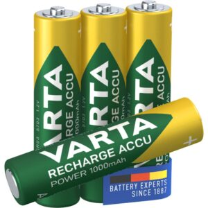 Varta Recharge Accu Power AAA 1000 mAh Blister 4 Batterie Ricaricabili NiMH