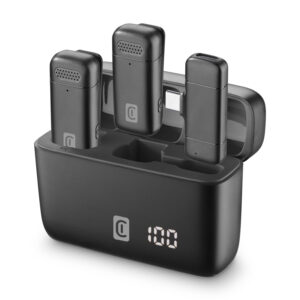 CellularLine Talk Pro Kit Microfoni e Ricevitore per Vlog