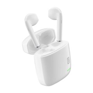 CellularLine Lite Auricolari TWS Bluetooth con Custodia di Ricarica - Bianco