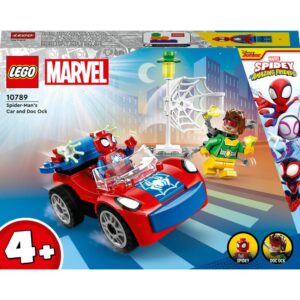 Lego Marvel L'Auto di Spider-Man e Doc Ock Set da Costruzione