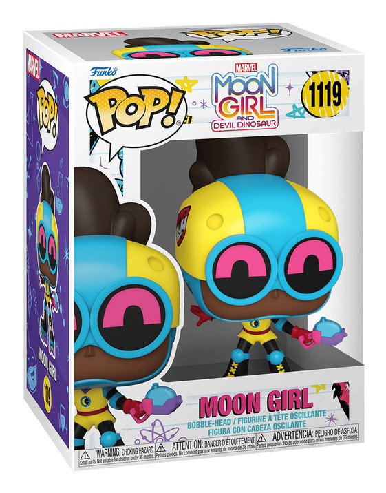 Funko Pop! Marvel Moon Girl & Devil Dino - Moon Girl Figure 1 0 294