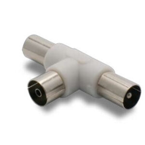 Metronic Splitter TV Bianco 2 Uscite Antenna