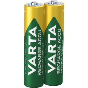 Varta Recharge Accu Power AAA 1000 mAh Blister 2 Batterie Ricaricabili