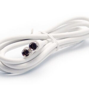 Metronic Cavo Coassiale 2 m F Bianco