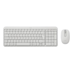 Logitech MK250 Combo Tastiera e Mouse Wireless Bianco
