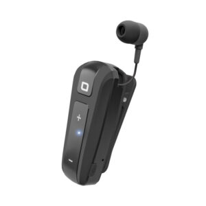 Sbs Auricolare Wireless con Clip Avvolgibile Nero