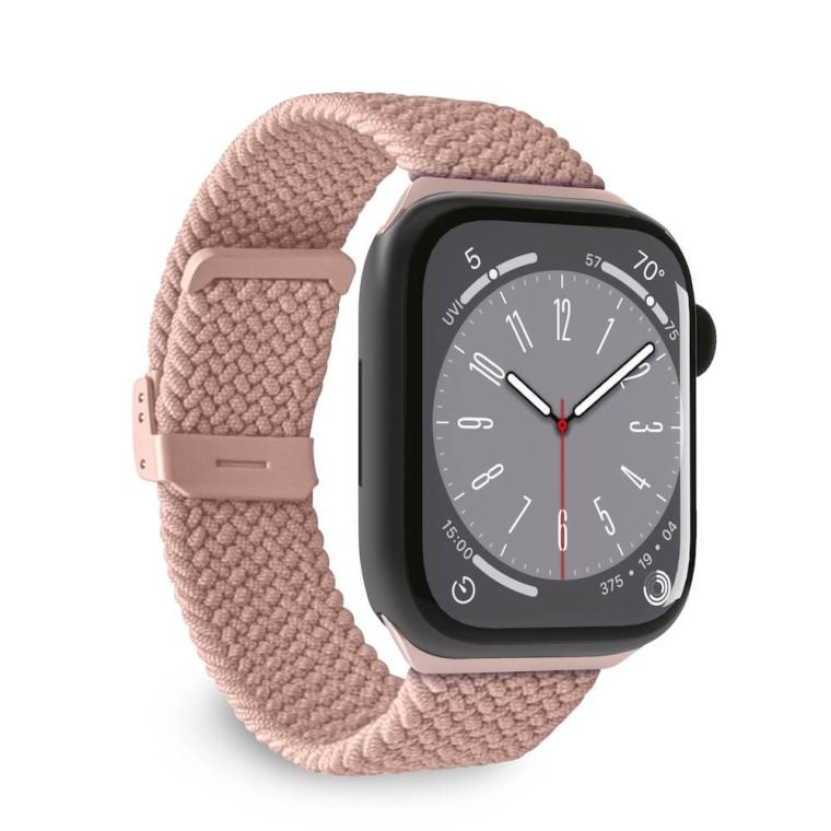 Cinturino per Orologio Puro Loop Nylon Rosa per Apple Watch 1 0 510