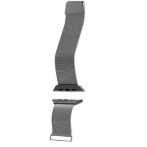 Puro Cinturino Maglia Milanese Argento per Apple Watch 44mm