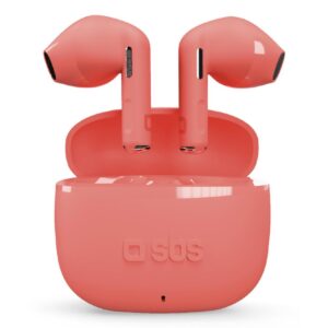 Sbs Go Pods Auricolari True Wireless TWS Rosso