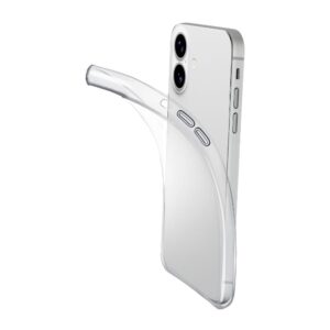 Cellularline Fine Cover iPhone 17 Gomma Morbida Trasparente