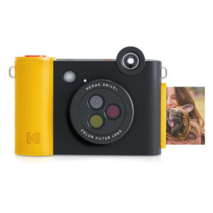 Kodak Smile+ Fotocamera Istantanea 50,8 x 76,2 mm, Nero e Giallo