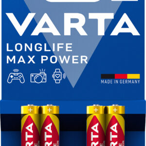 Varta Longlife Max Power AAA LR03 Batteria Alcalina - Blister 4 2 1 115