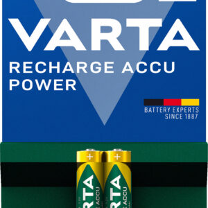 Varta Recharge Accu Power AAA 1000 mAh Blister 2 Batterie Ricaricabili 2 1 251