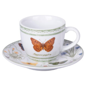 VILLA D'ESTE Set 6 Tazzine Caffè Botanist 3 1 283