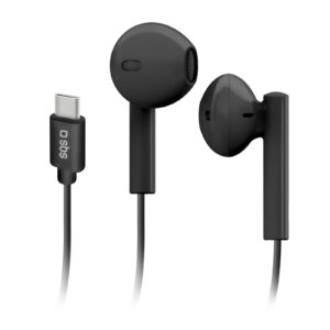 Cuffie In-Ear Cablato Sbs Studio Mix 65c Nero USB-C 3 1 377