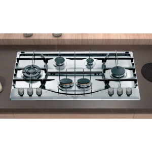 Hotpoint PHN 962 TS/IX/HA Piano Cottura a Gas 90cm Acciaio Inox 6 Fuochi 3 1 783