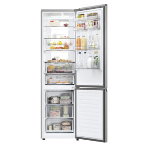 Haier HDPW7620AANPK Frigorifero Combinato Libera Installazione 409L Inox 3 1 861