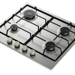 De'Longhi;YLG 60 F;piano cottura gas;acciaio inox;4 fuochi
