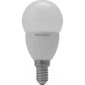Lampadina LED Sfera E14 Nova Line 6W 4000K Opale