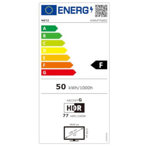 Smart Tv Metz 43MUF7000Z 43" 4K UHD HDR10 Dolby Vision Atmos Google Tv 12 10 45