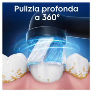 Oral-B iO Series Ultimate Clean Nere Testine Ricambio Spazzolino Elettrico 2 Pezzi 13 12 144